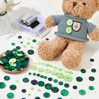Resin Buttons DIY-SP0007-79-1
