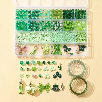 DIY Saint Patrick's Bracelet Making Kit DIY-FS0003-49-1