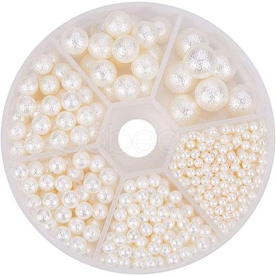 Imitation Pearl Acrylic Beads ACRP-PH0001-01-1