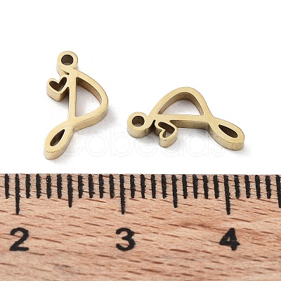304 Stainless Steel Charms STAS-M327-02G-P-1