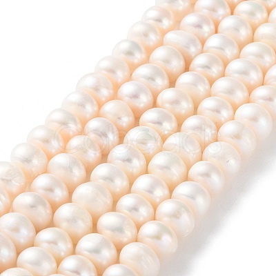 Natural Cultured Freshwater Pearl Beads Strands PEAR-I007-02N-01C-1
