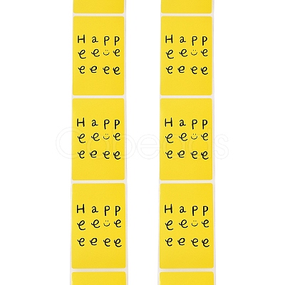 200Pcs Thank You Theme Stickers Roll DIY-M070-01D-1