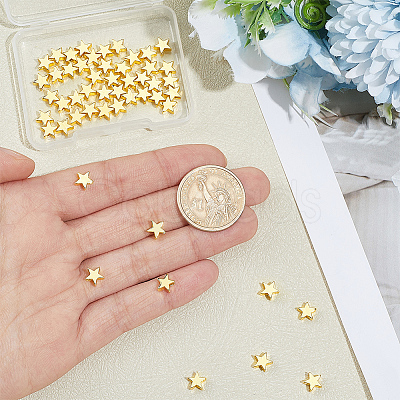 60Pcs Brass Beads KK-PH0012-49G-06-1
