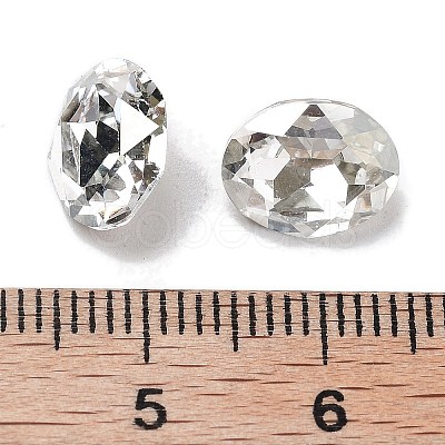 K9 Glass Rhinestone Cabochons GLAA-H034-06D-001SS-1