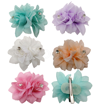 Lace Flower Alligator Hair Clips PHAR-Q117-04-1