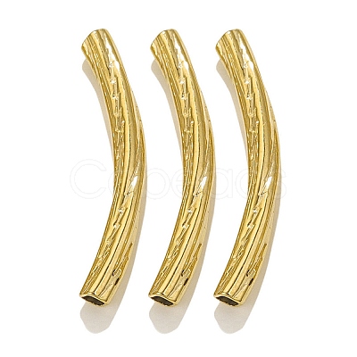 304 Stainless Steel Curved Tube Beads STAS-M071-03D-G-1