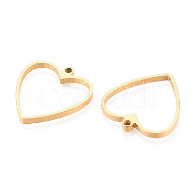 201 Stainless Steel Pendants STAS-T064-84G-01-1