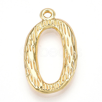 304 Stainless Steel Pendants STAS-N117-01G-O-1