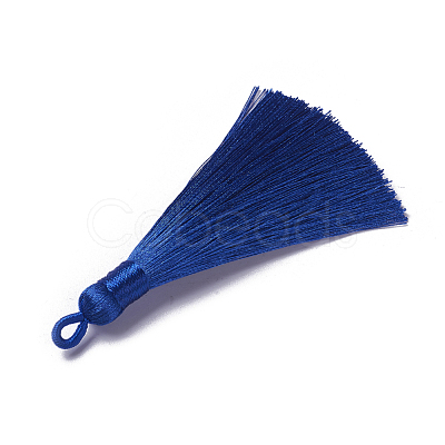 Polyester Tassel Pendants FIND-I009-B09-1