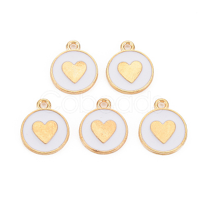 Alloy Enamel Pendants X1-ENAM-S121-181E-1