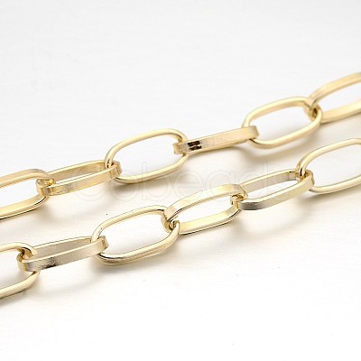 Aluminium Paperclip Chains X-CHA-N002-02KCG-1