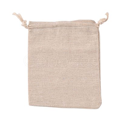 Cotton Packing Pouches Drawstring Bags X-ABAG-R011-12x15-1