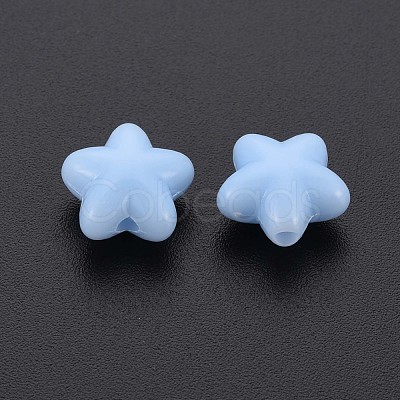 Opaque Acrylic Beads MACR-S373-26-A08-1