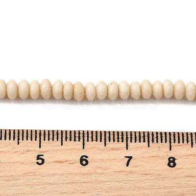 Natural Fossil Beads Strands G-S366-131-1