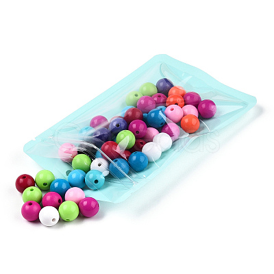 Macaron Color Plastic Yin-yang Resealable Bags OPP-N001-01A-03-1