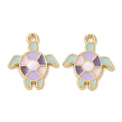 Alloy Enamel Pendants X-ENAM-Q507-15G-1