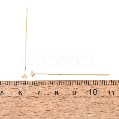 Brass Micro Pave Cubic Zirconia Stud Earring Findings CU-CBA4618-01G-01-1
