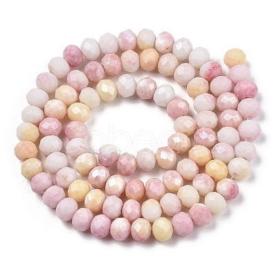 Ombre Effect Dyed Glass Beads Strands GLAA-C023-02-A01-1