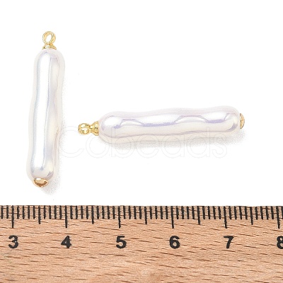 Brass & Glass Pendants KK-D289-25G-1