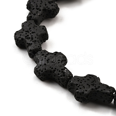 Natural Lava Rock Beads Strands G-L498-E01-01E-1