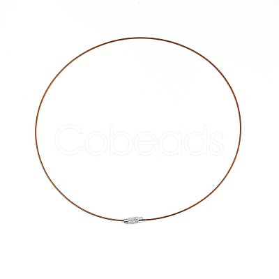Stainless Steel Wire Necklace Cord DIY Jewelry Making TWIR-R003-07-1