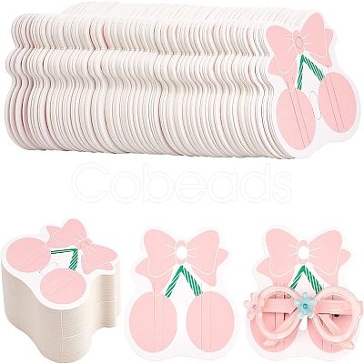 Paper Hair Clip Display Cards DIY-WH0199-79-1