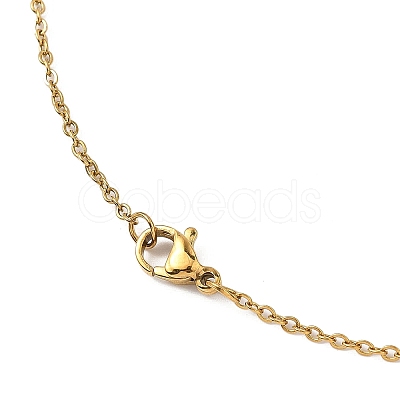 Electroplated Natural Keshi Pearl Pendant Necklaces NJEW-JN05604-02-1