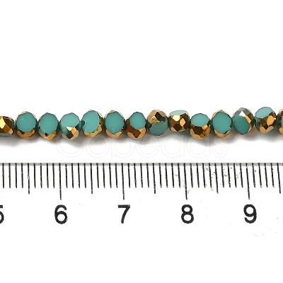 Electroplate Glass Beads Strands X-EGLA-P061-01A-09-1
