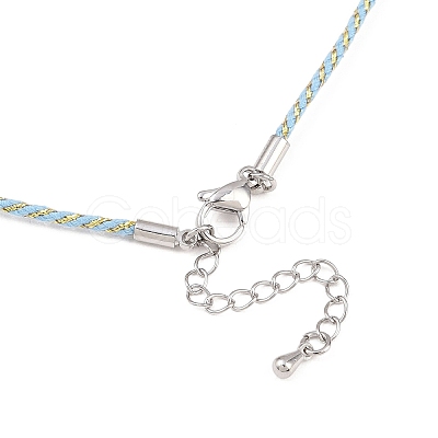 2MM Nylon Braided Cord Necklace Making MAK-A019-02P-19-1