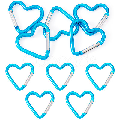 5Pcs Zinc Alloy Spring Gate Rings FIND-TA0009-73C-1