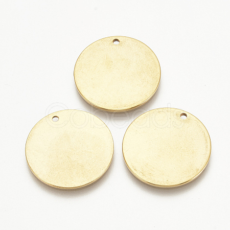 PVD Vacuum Plating 201 Stainless Steel Stamping Blank Tag Pendants LS-X-STAS-S076-12-1