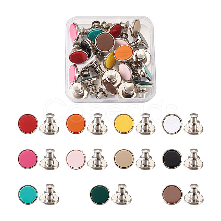 Alloy Button Pins for Jeans PALLOY-PJ0001-06-1