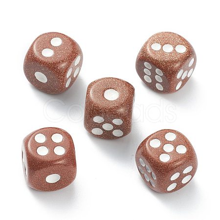 Synthetic Goldstone Cabochons G-M378-02A-1