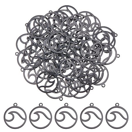 304 Stainless Steel Pendants STAS-UN0044-39-1
