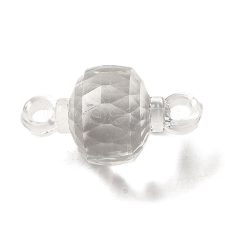 Transparent Acrylic Connector Charms TACR-G048-34-1