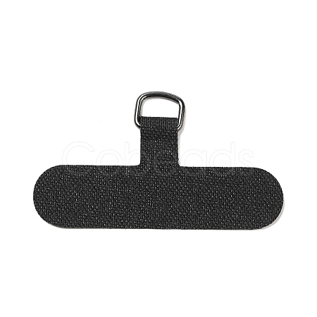 Cloth Mobile Phone Lanyard Patch AJEW-F061-01B-1