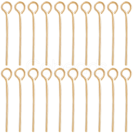 Brass Eye Pins KK-BBC0012-23C-1