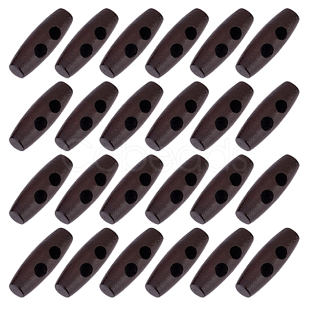 Rice Wooden Buttons BUTT-WH0020-14-1