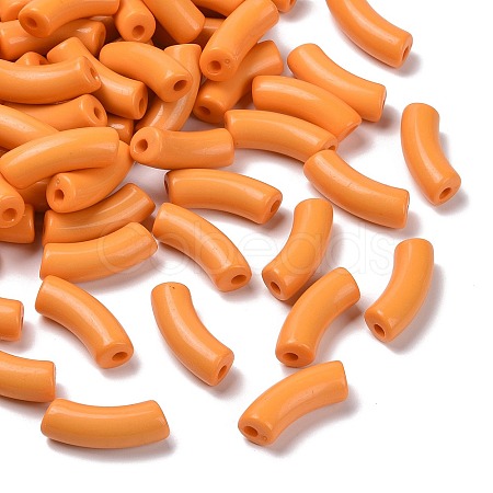 Opaque Acrylic Beads SACR-S677-011-1