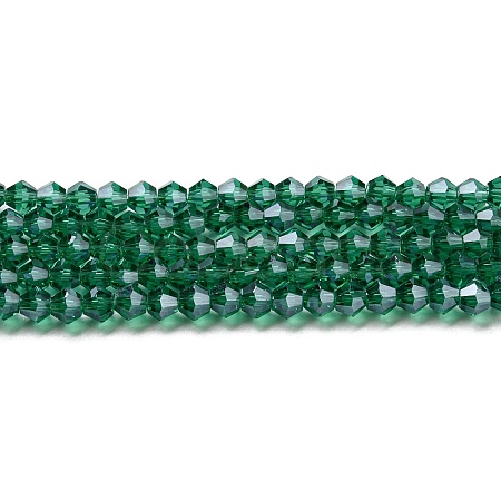 Transparent Electroplate Glass Beads Strands LS-EGLA-A039-T2mm-A10-1