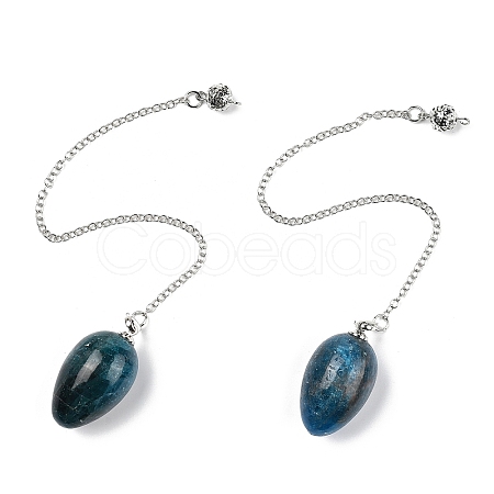 Natural Apatite Dowsing Pendulums G-B139-04P-03-1