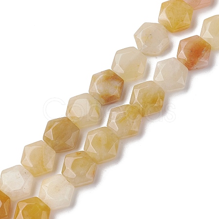 Natural Topaz Jade Beads Strands G-K359-C19-01-1