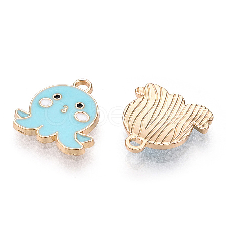 Eco-Friendly Zinc Alloy Pendants FIND-N048-63B-NR-1