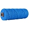 100M Round Cotton Cord, for Gift Wrapping, DIY Craft, Dodger Blue, 2mm, about 109.36 Yards(100m)/Roll