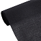 Cotton Hot Melt Adhesive Lining Fabic, for DIY Sewing Accessories Materials, Black, 113x0.01cm