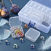 13Pcs Square Plastic Organizer Beads Storage Containers CON-YW0001-36-5