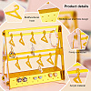 1 Set Opaque Acrylic Earring Display Stands EDIS-PH0001-23-4
