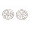 Brass Filigree Joiners Links KK-F772-13P-1