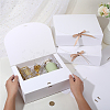 Folding Paper Gift Boxes with Ribbon CON-WH20001-11D-01-3