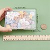 48Pcs 12 Styles Opaque Resin Pendants FIND-SC0003-24-7